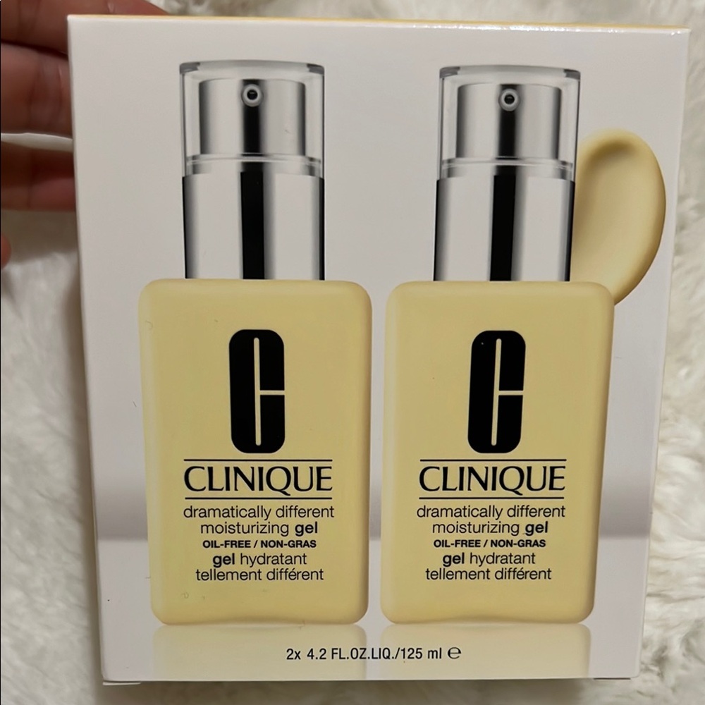 Clinique Dramatically Different Moisturizing Gel 125ml✖️2 nib